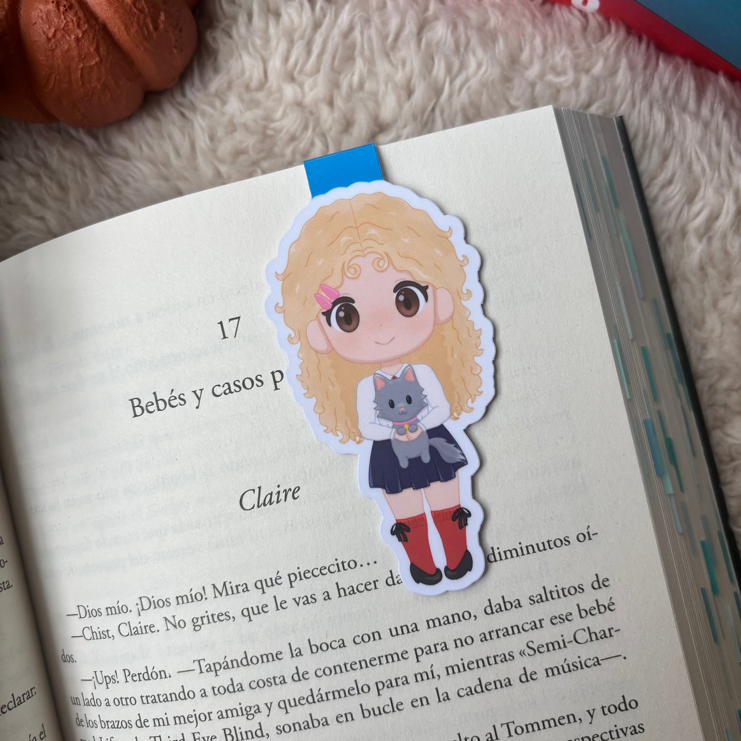 Marcapáginas magnético Claire Y Gibsie Taming 7