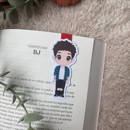 Marcapáginas magnético Magnolia y BJ Universo Magnolia Parks