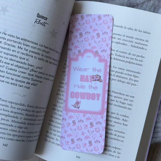 Marcapáginas para obsesionados con el cowboy romance