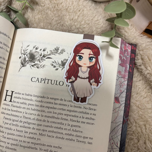 Marcapáginas magnético De Sangre y Cenizas