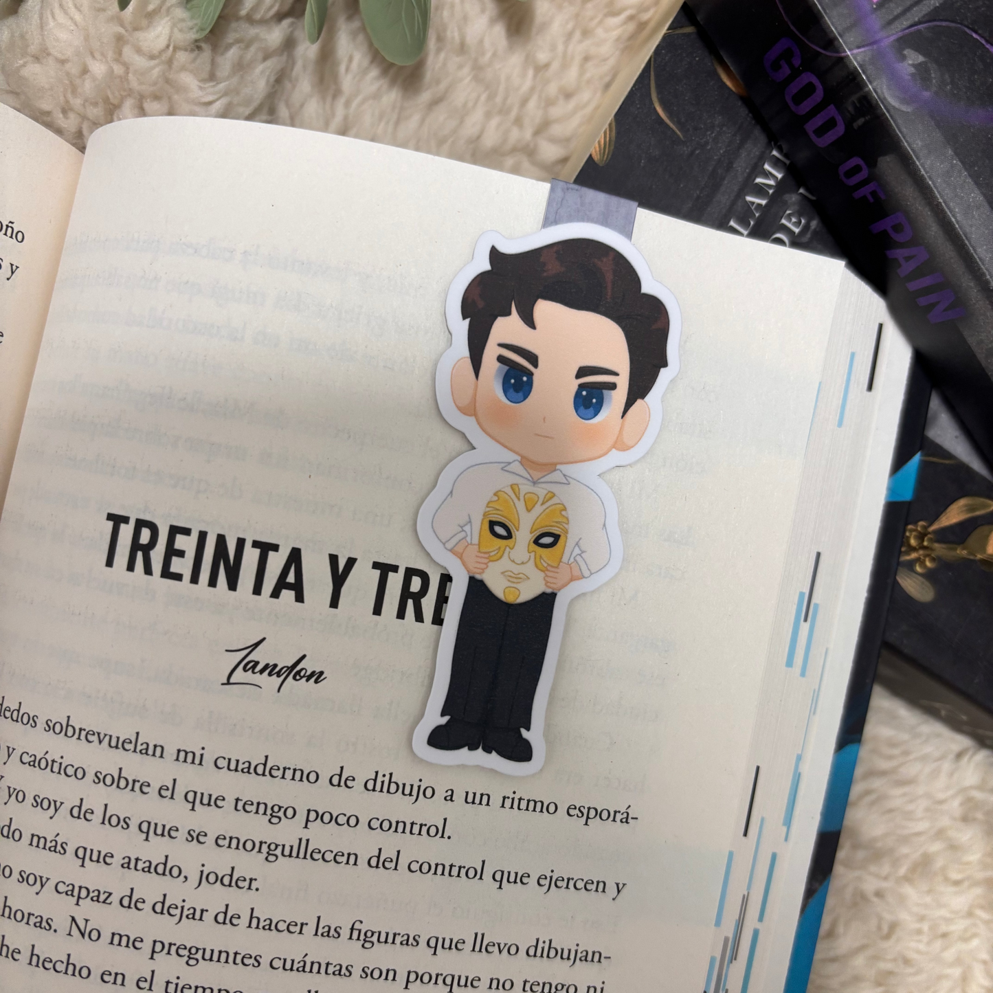 Marcapáginas magnético Mia y Landon God of Ruin