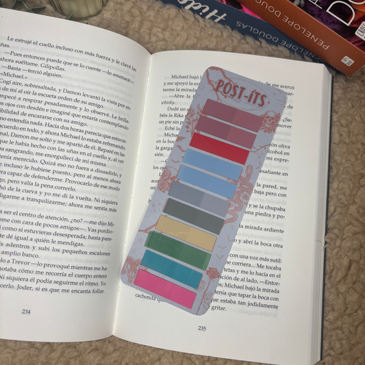 Porta pósits dark vibes.