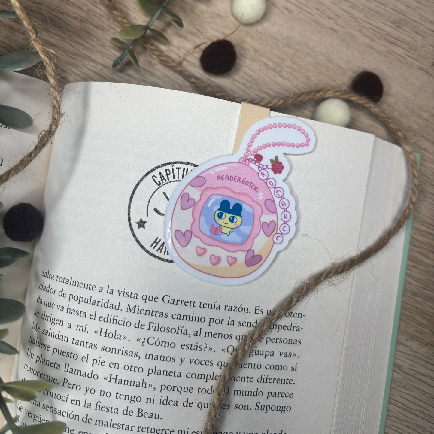 Marca páginas magnético Tamagotchi romance