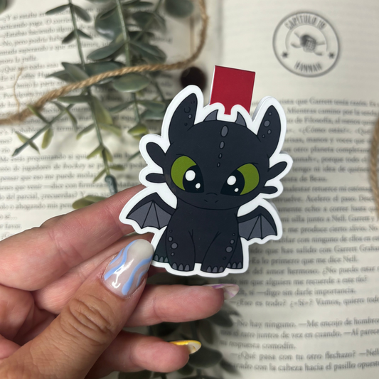 Marca páginas magnético Desdentao- Cómo entrenar a tu dragón.