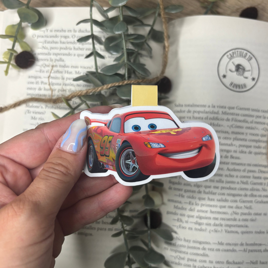 Marca páginas magnético Rayo- Cars.