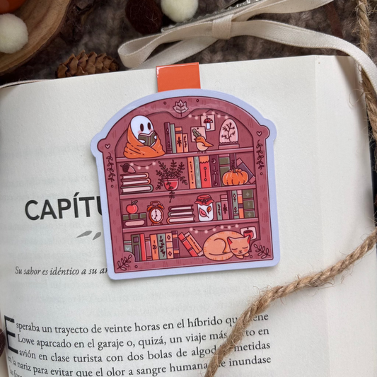 Marcapáginas Estantería spooky