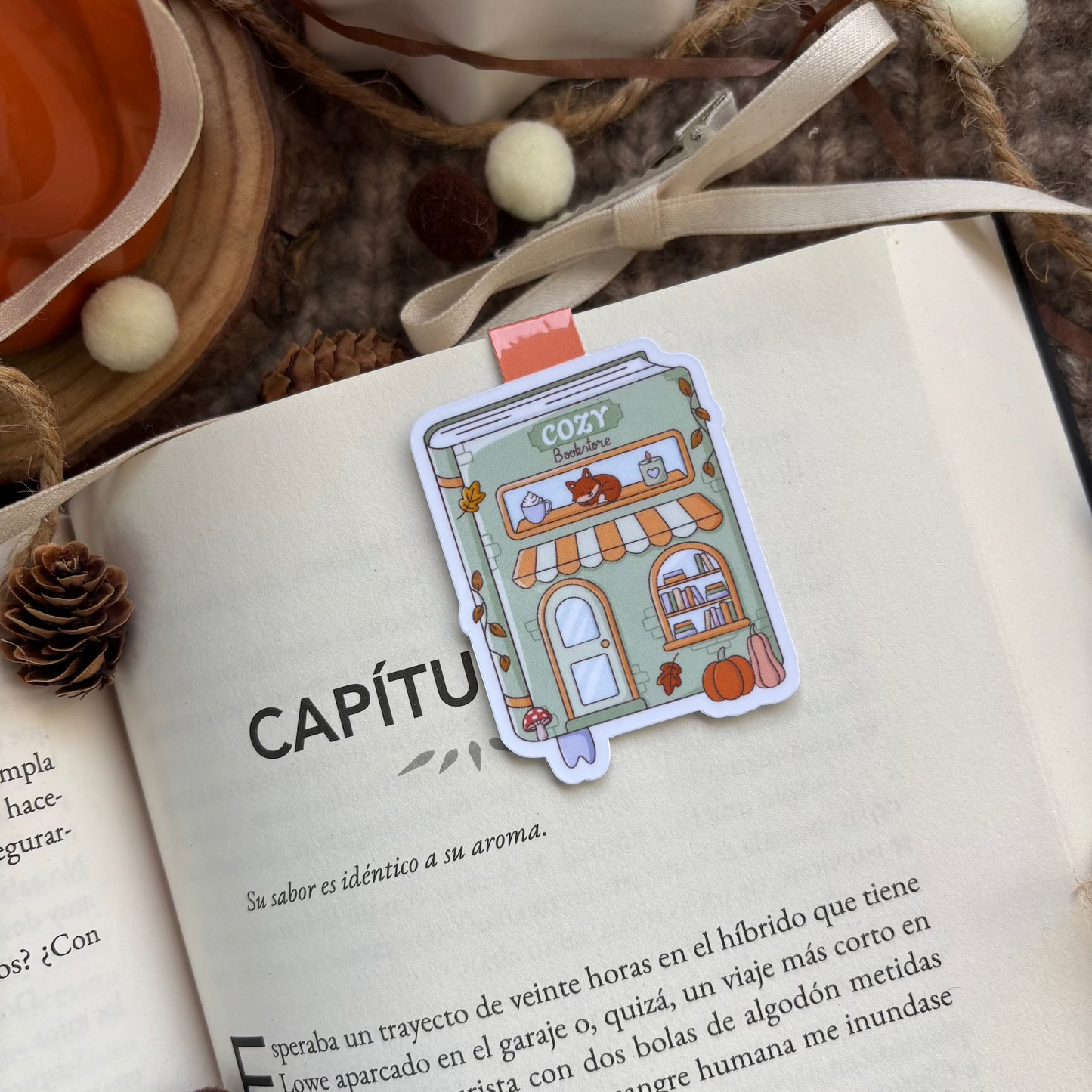 Marcapáginas libritos bookstore