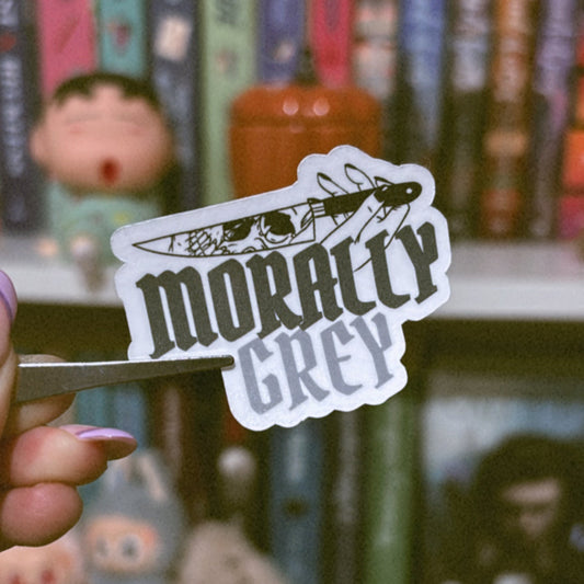 Pegatina Morally Grey