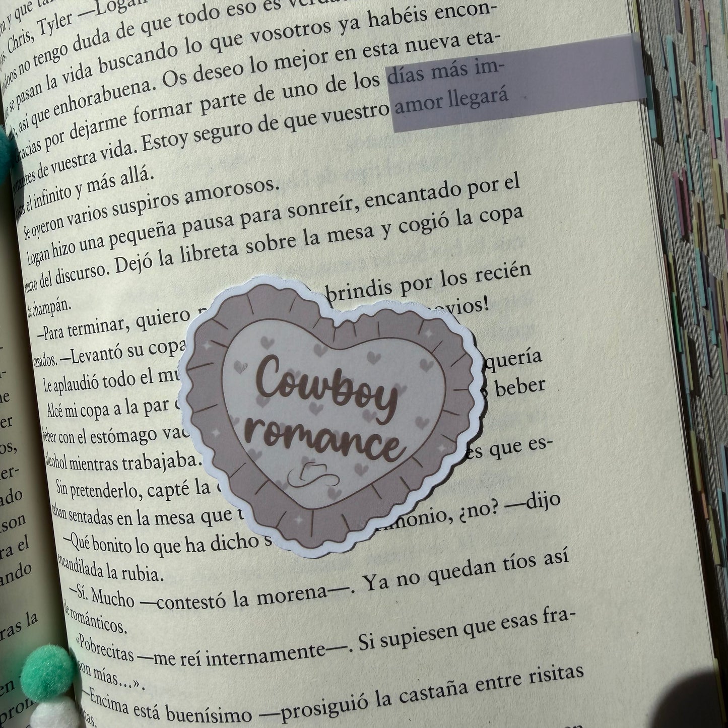 Pegatinas corazones tropes literarias