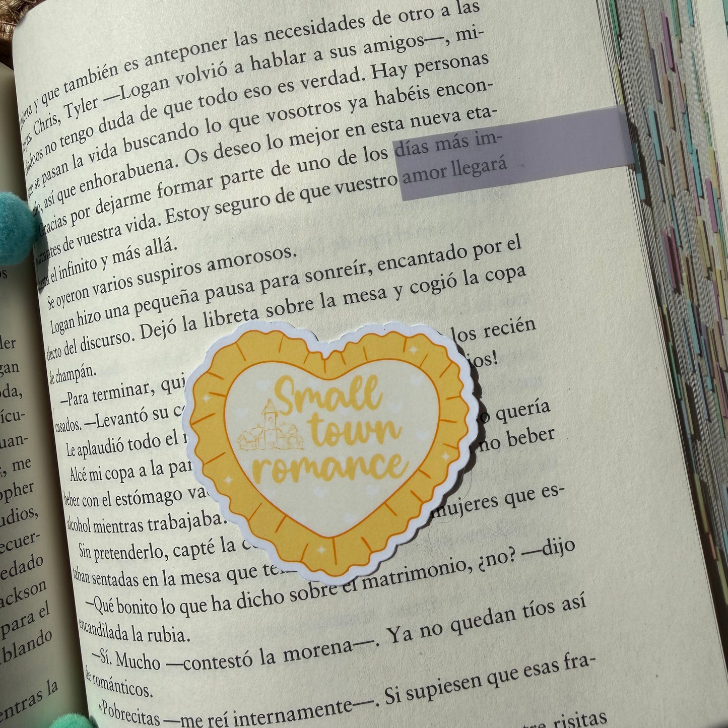 Pegatinas corazones tropes literarias