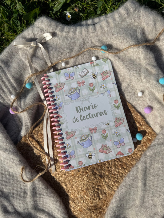 Diario de lecturas regando las flores.