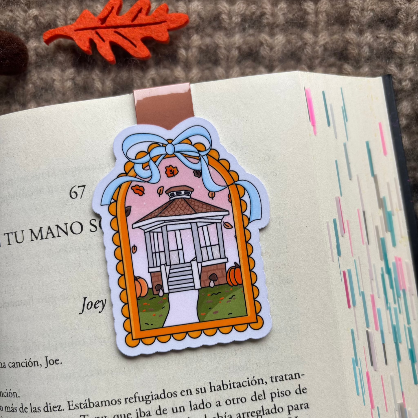Marcapáginas Stars Hollow Gilmore girls.