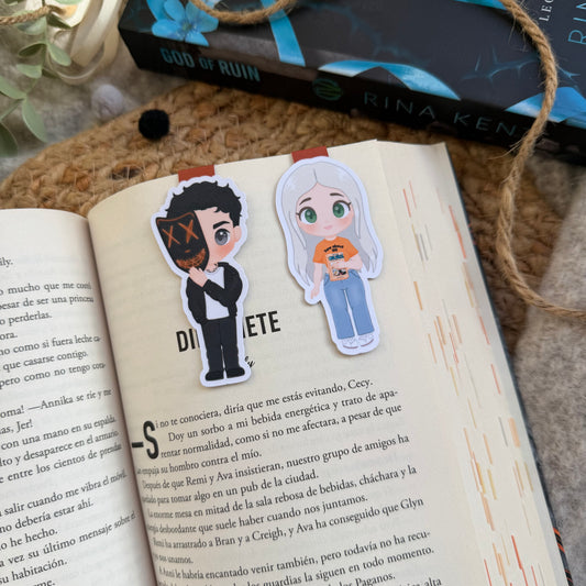 Marca páginas magnético Jeremy y Cecily, God of Wrath