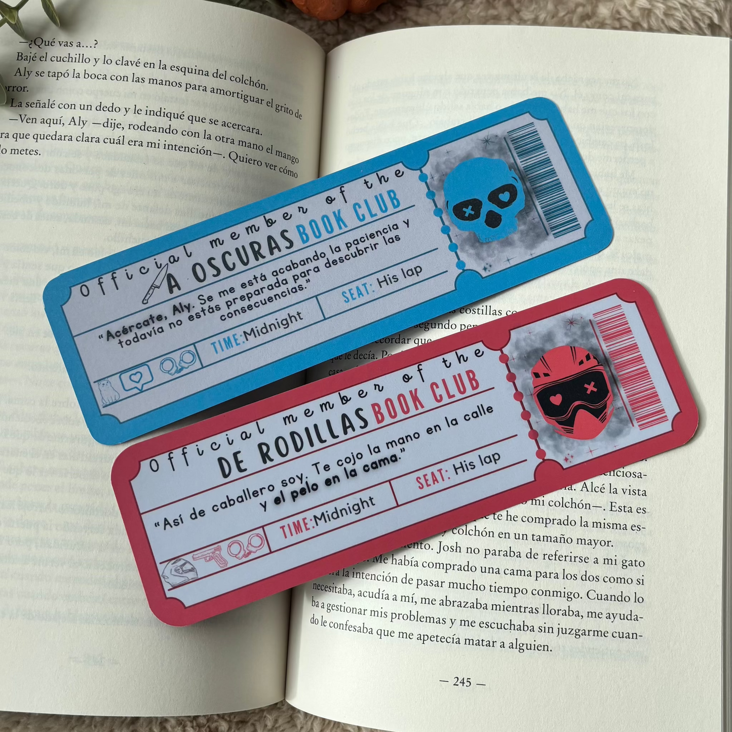 Marcapáginas tradicional Navessa Allen