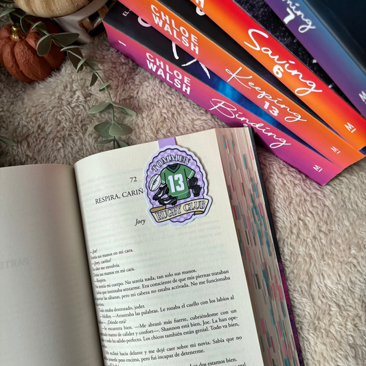 Marcapáginas magnético Tommen Rugby Club