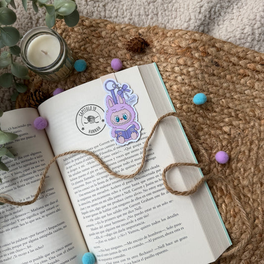Marca páginas Labubu bookish girlie