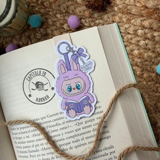 Marca páginas Labubu bookish girlie