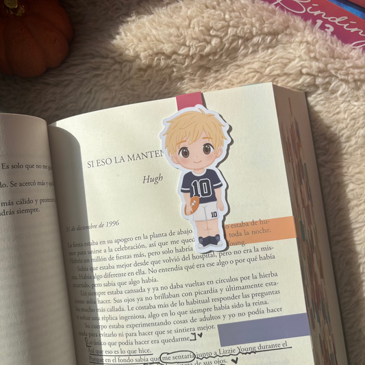 Marcapáginas magnético Hugh y Lizzie Releasing 10