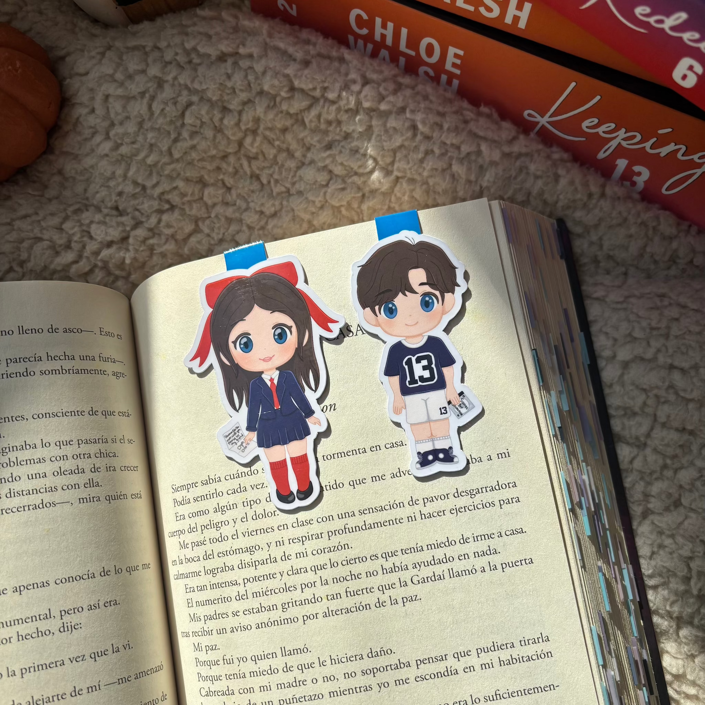 Marcapáginas magnético Shannon y Johny Binding y Keeping 13