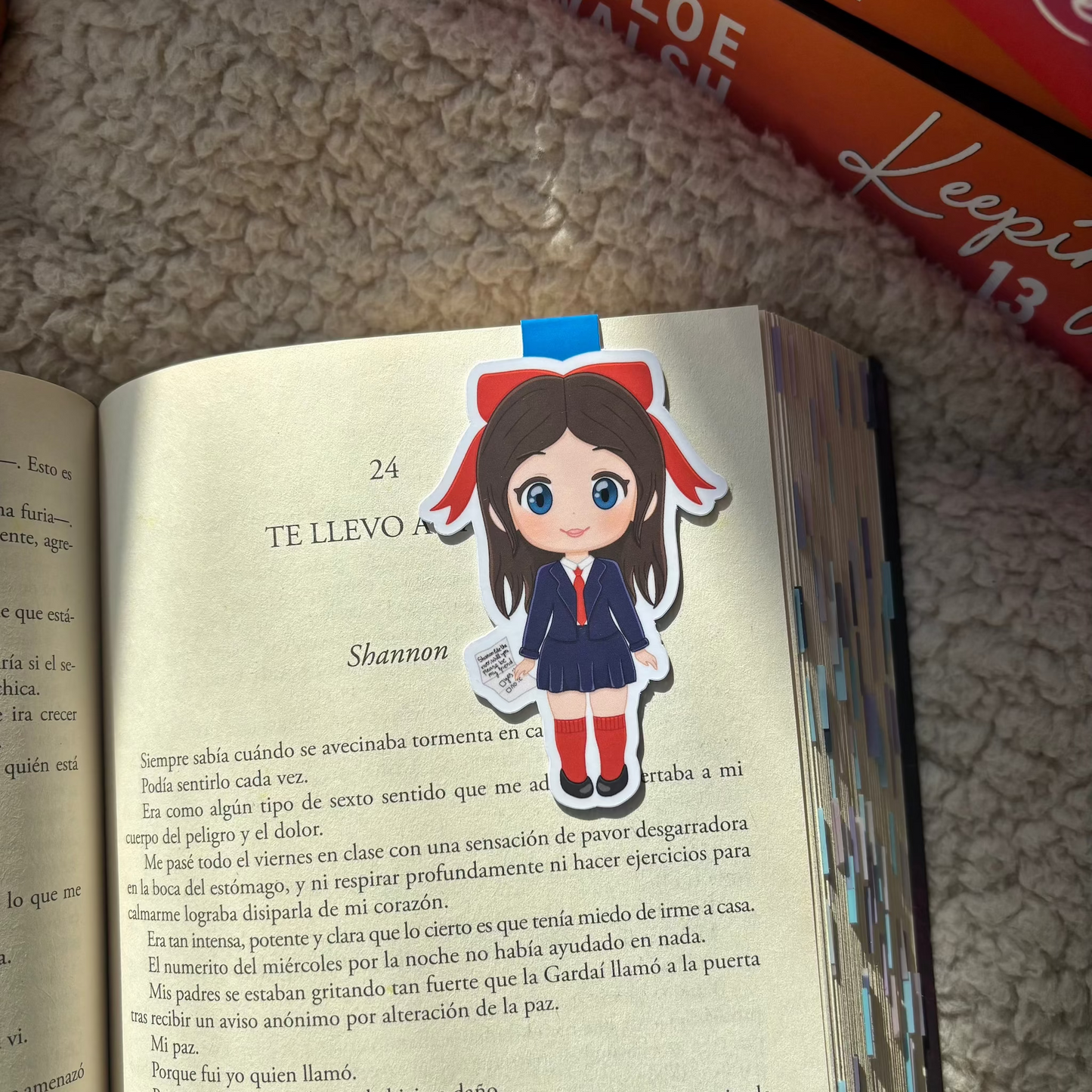 Marcapáginas magnético Shannon y Johny Binding y Keeping 13