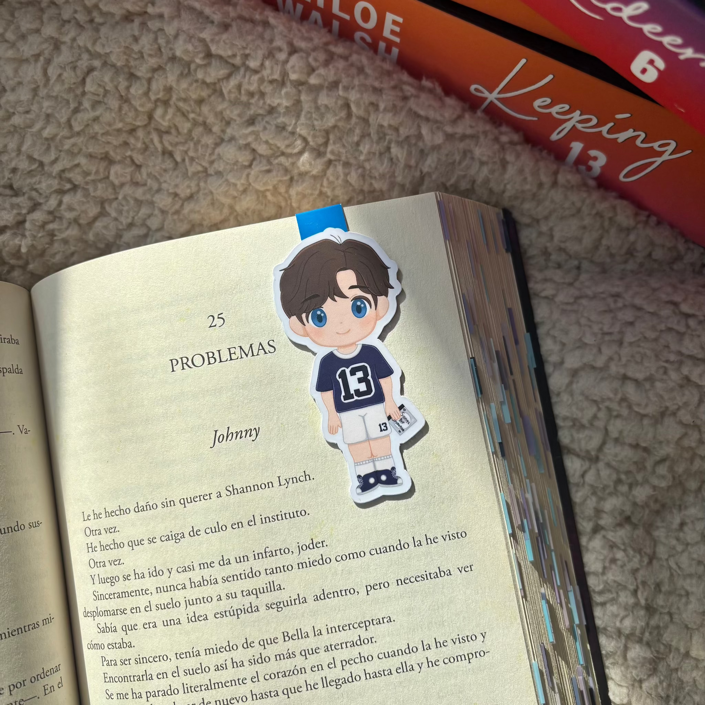 Marcapáginas magnético Shannon y Johny Binding y Keeping 13