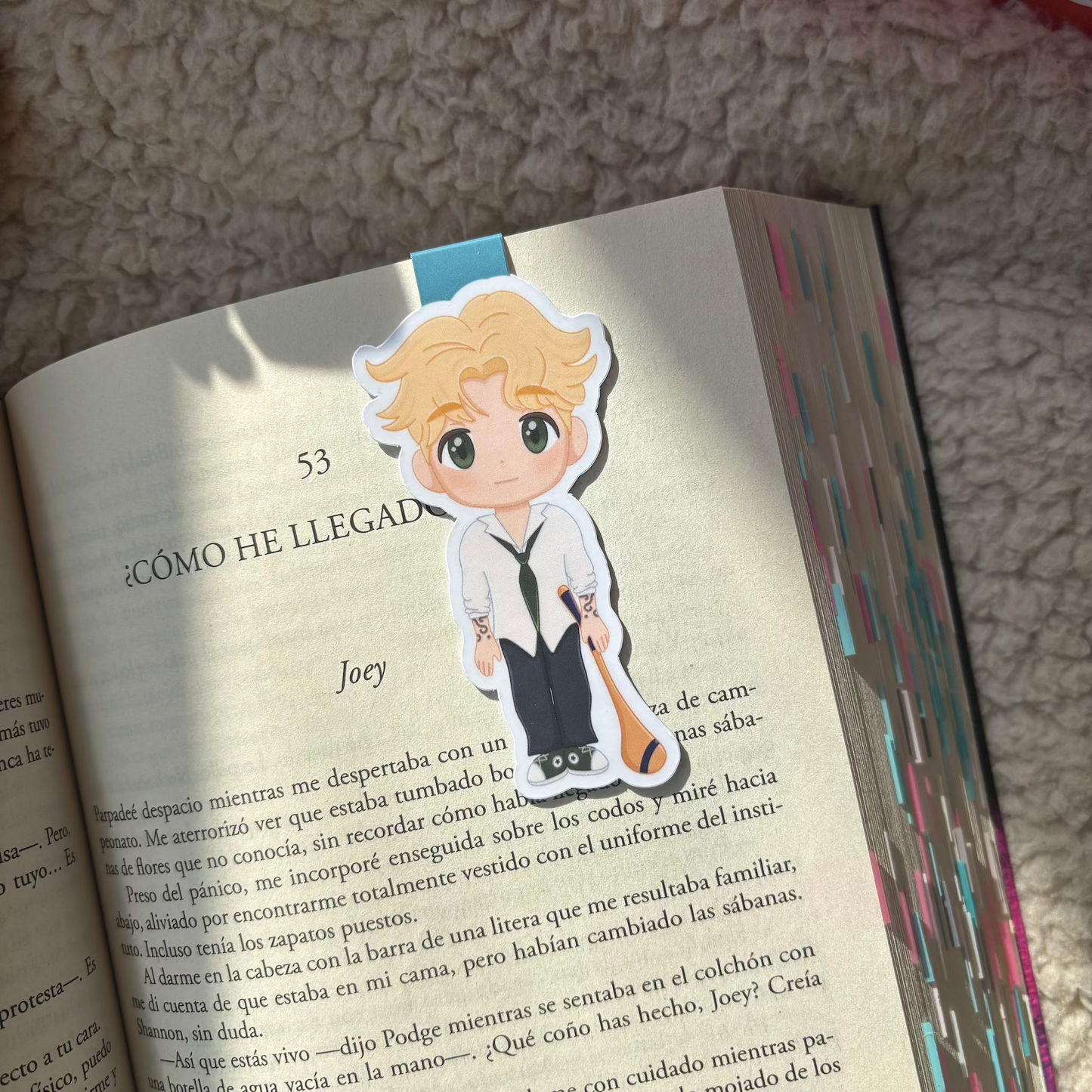 Marcapáginas magnético Joey y Aoife Saving y Redeeming 6