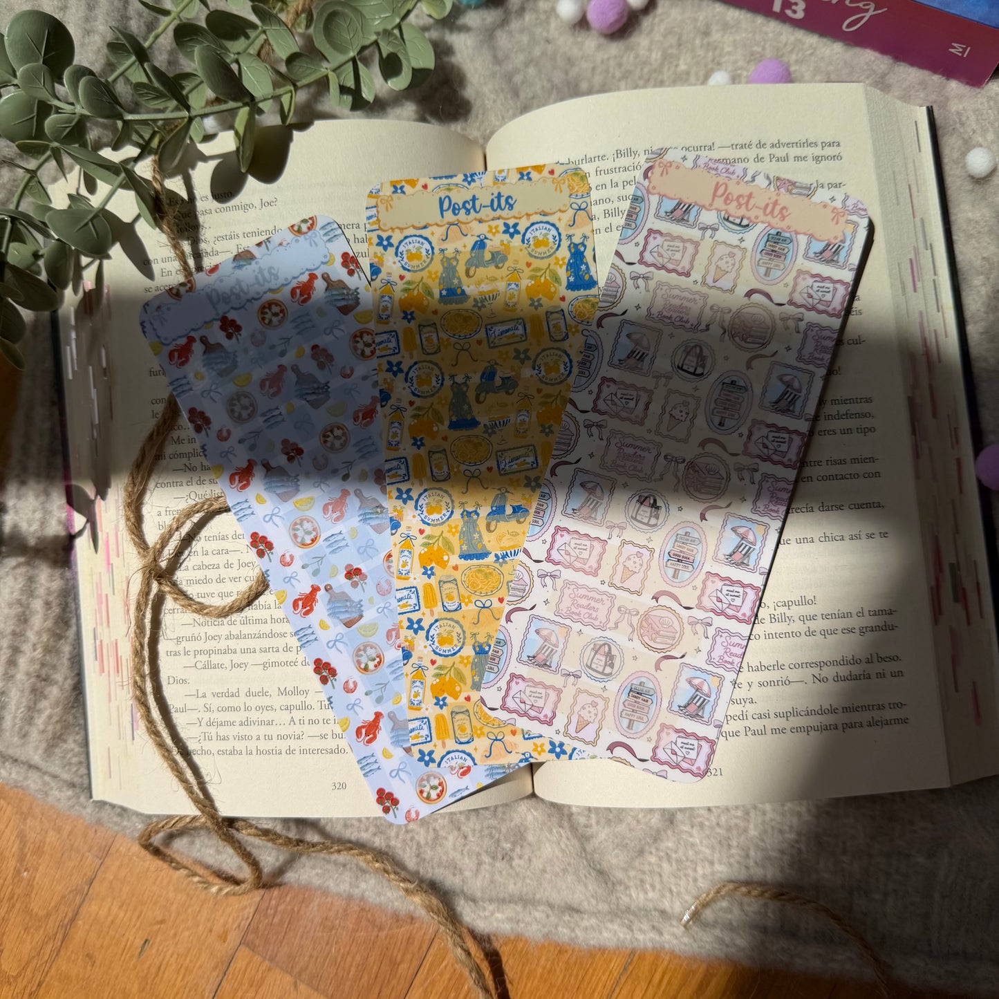 Porta pósits summer reader