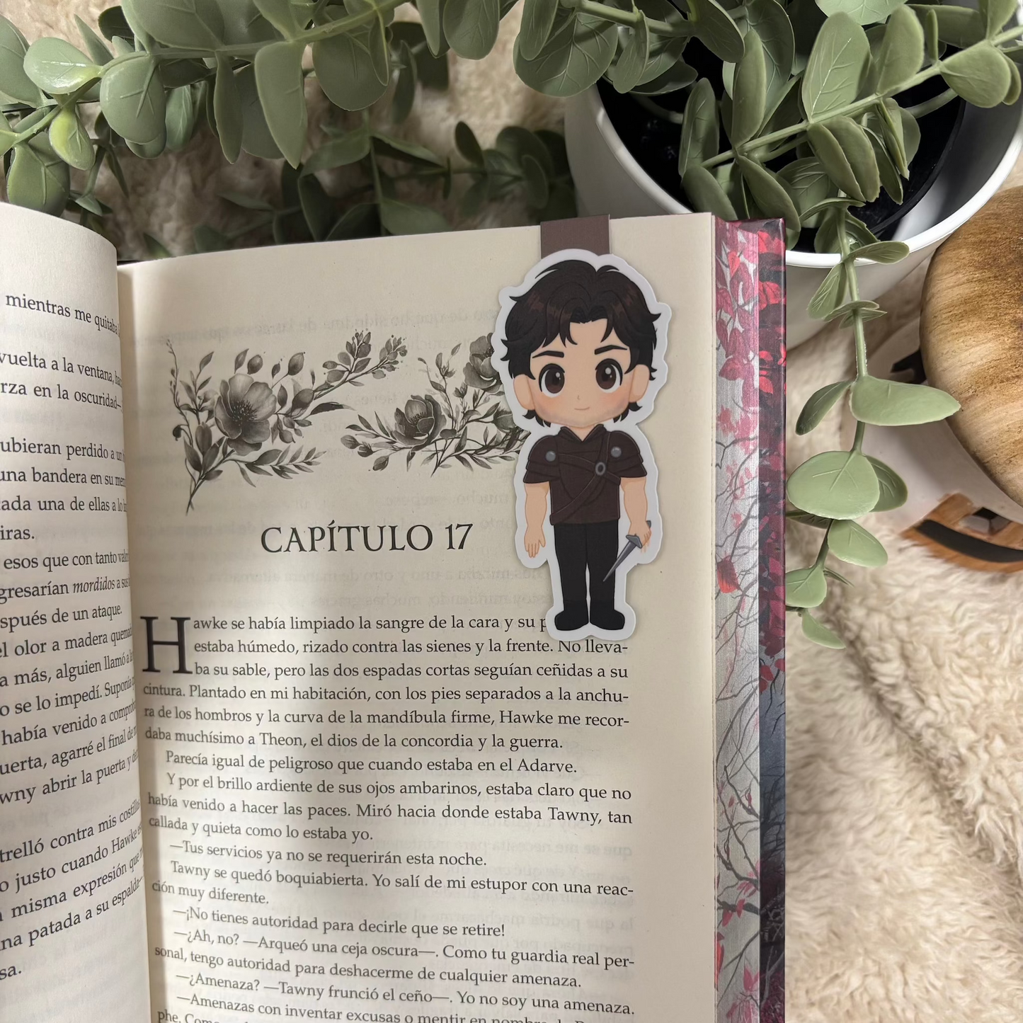 Marcapáginas magnético De Sangre y Cenizas