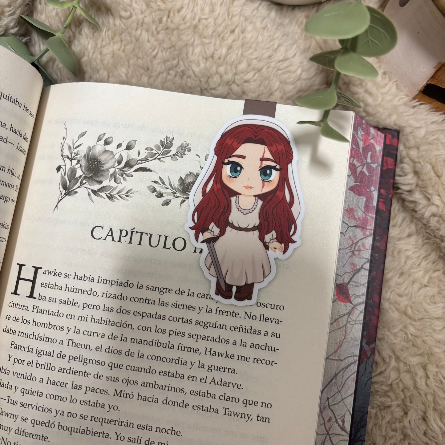 Marcapáginas magnético De Sangre y Cenizas