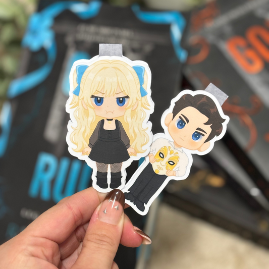 Marcapáginas magnético Mia y Landon God of Ruin