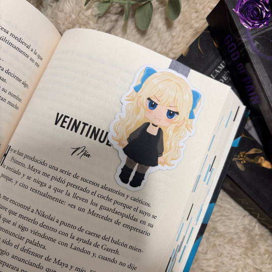 Marcapáginas magnético Mia y Landon God of Ruin