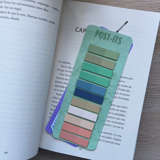 Porta post-its inspirados en tropes literarias
