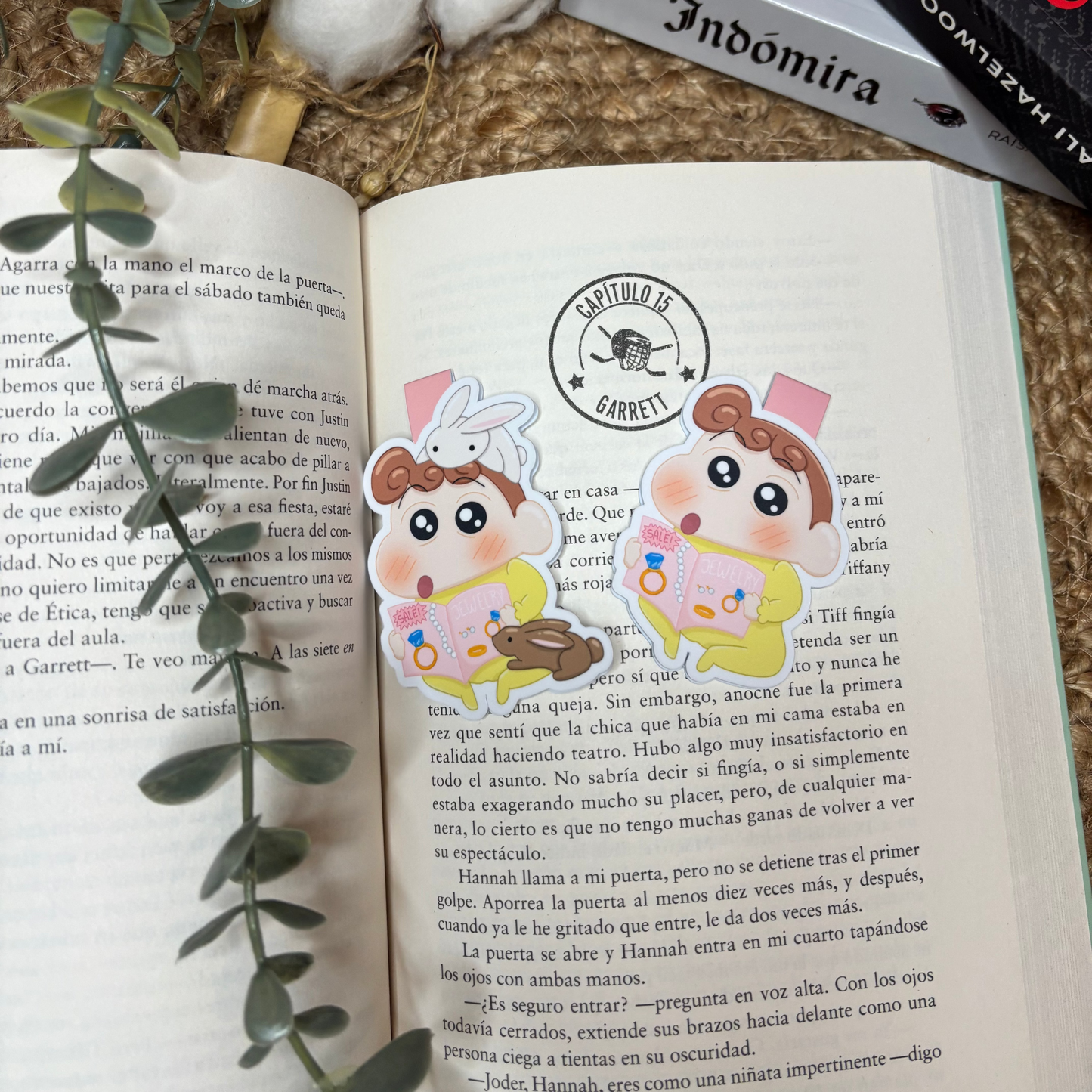 Marca páginas magnético Himawari Nara (Crayón Chin Chan)