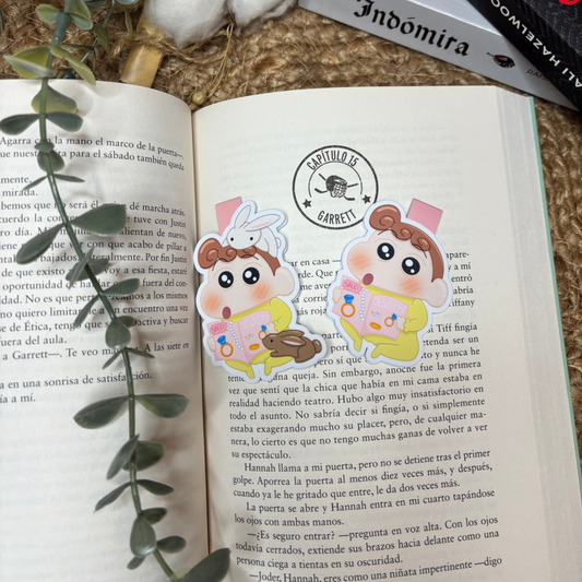 Marca páginas magnético Himawari Nara (Crayón Chin Chan)