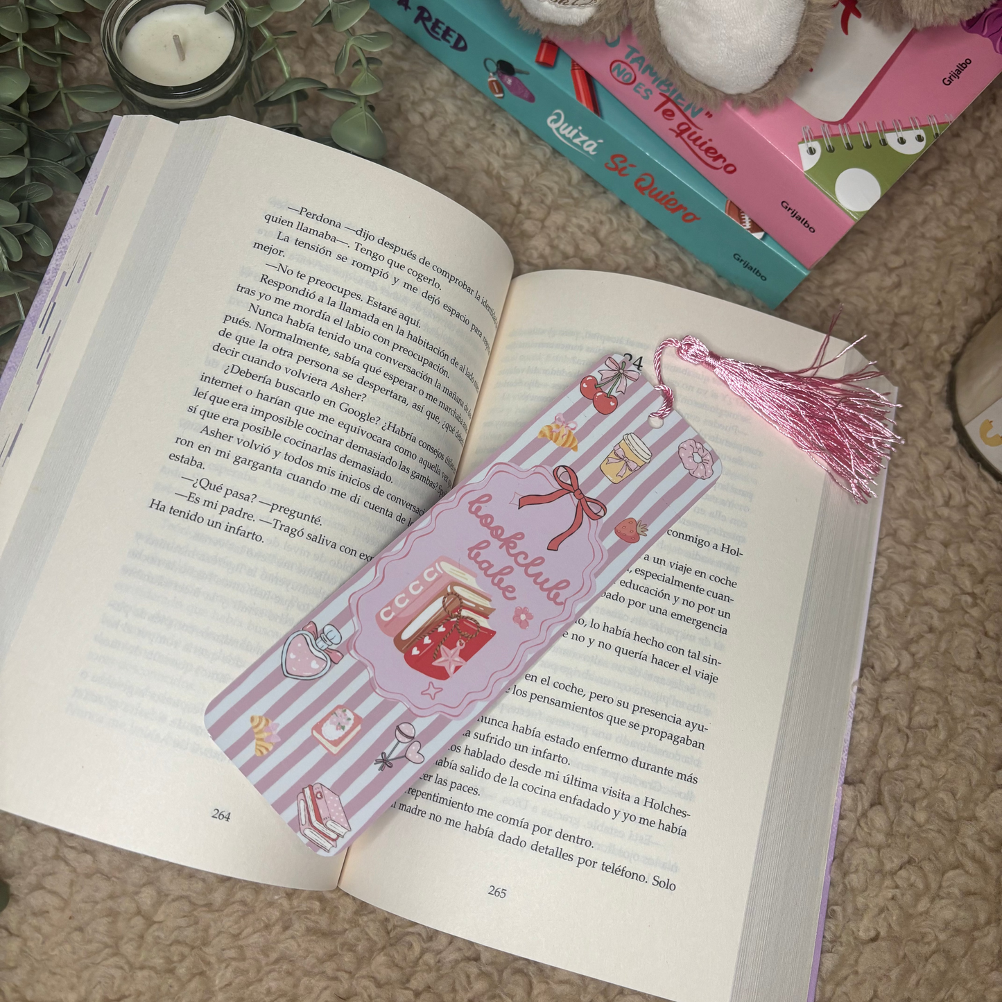 Marcapáginas bookclub babe