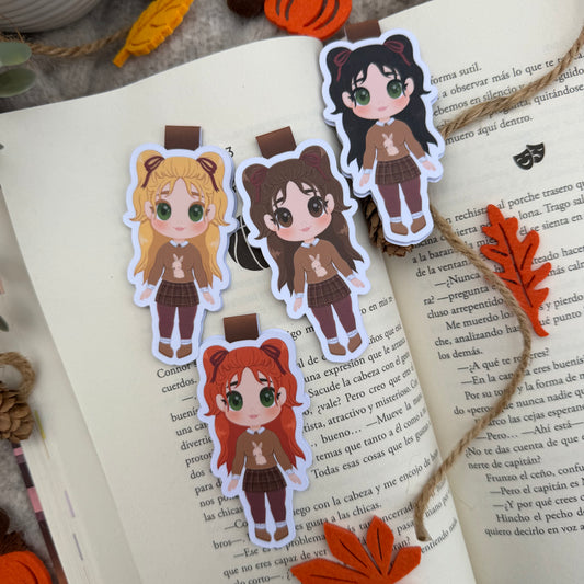 Marcpáginas magnético de otoño cozy girl