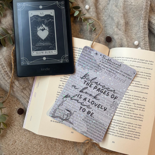 Kindle insert Is a lovely place...