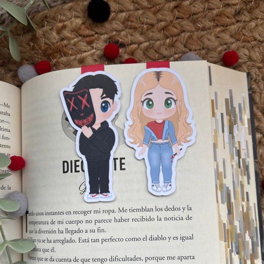 Marca páginas magnético  Glyndon y Killian, God of malice
