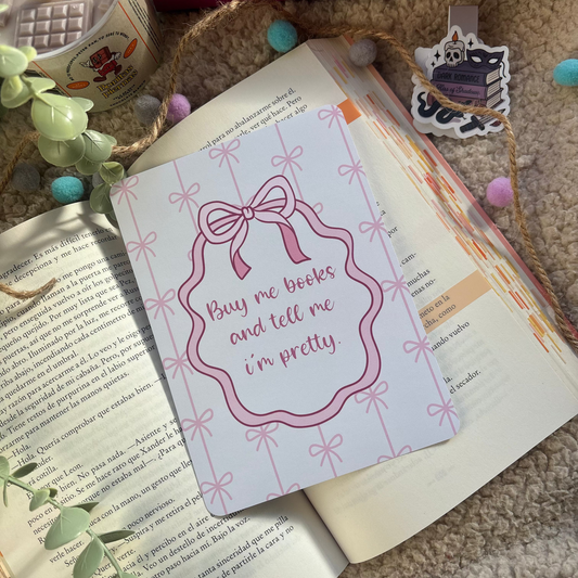 Kindle insert 'tell me I'm pretty'