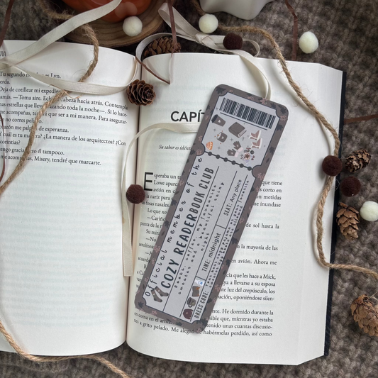 Ticket 'cozy reader bookclub'