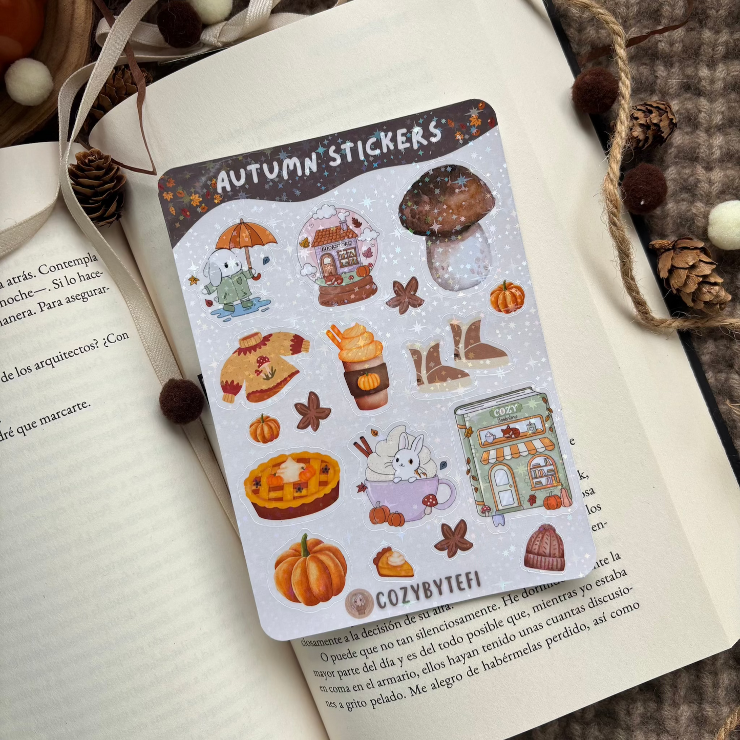 Pack pegatinas otoño