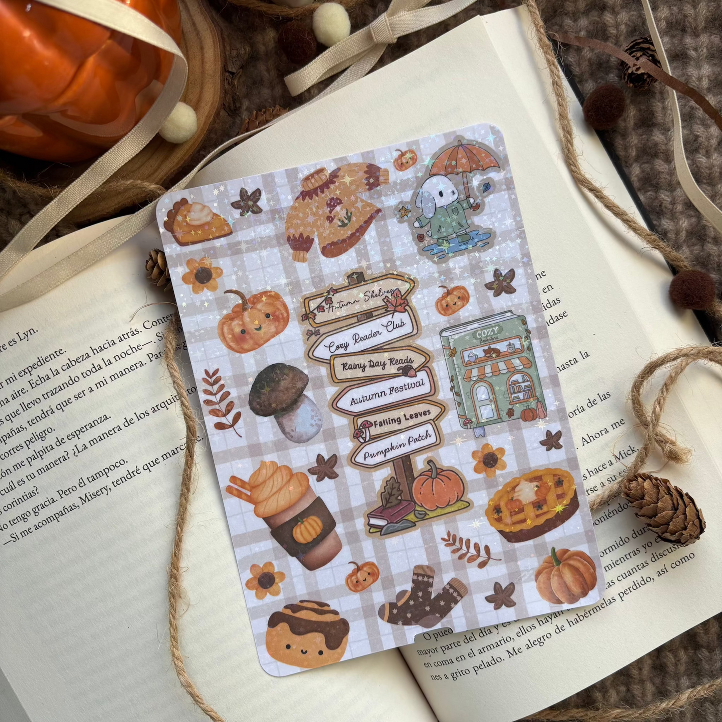 Kindle insert otoño