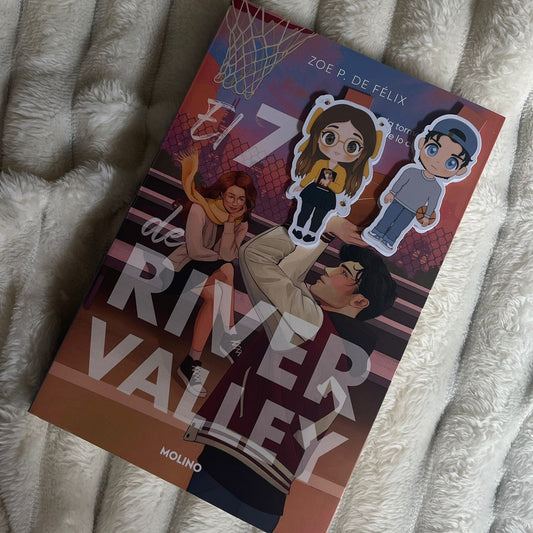 Marca páginas magnético Bee y Bastian, el 7 de River Valley